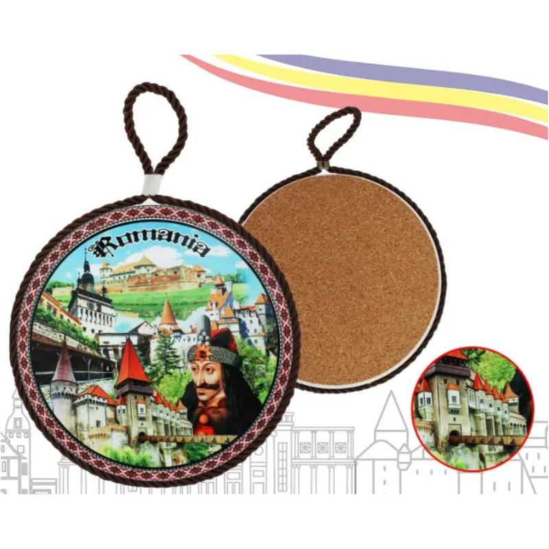 Castelul bran, vlad tepes, romania, decoratiune din ceramica